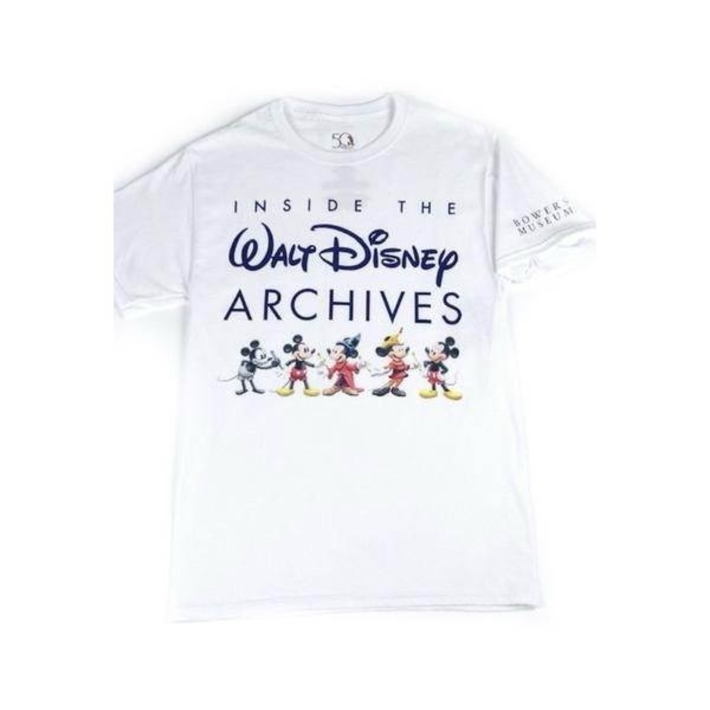 Walt Disney Archives White 50th anniversary shirt, XL / extra large, gently worn